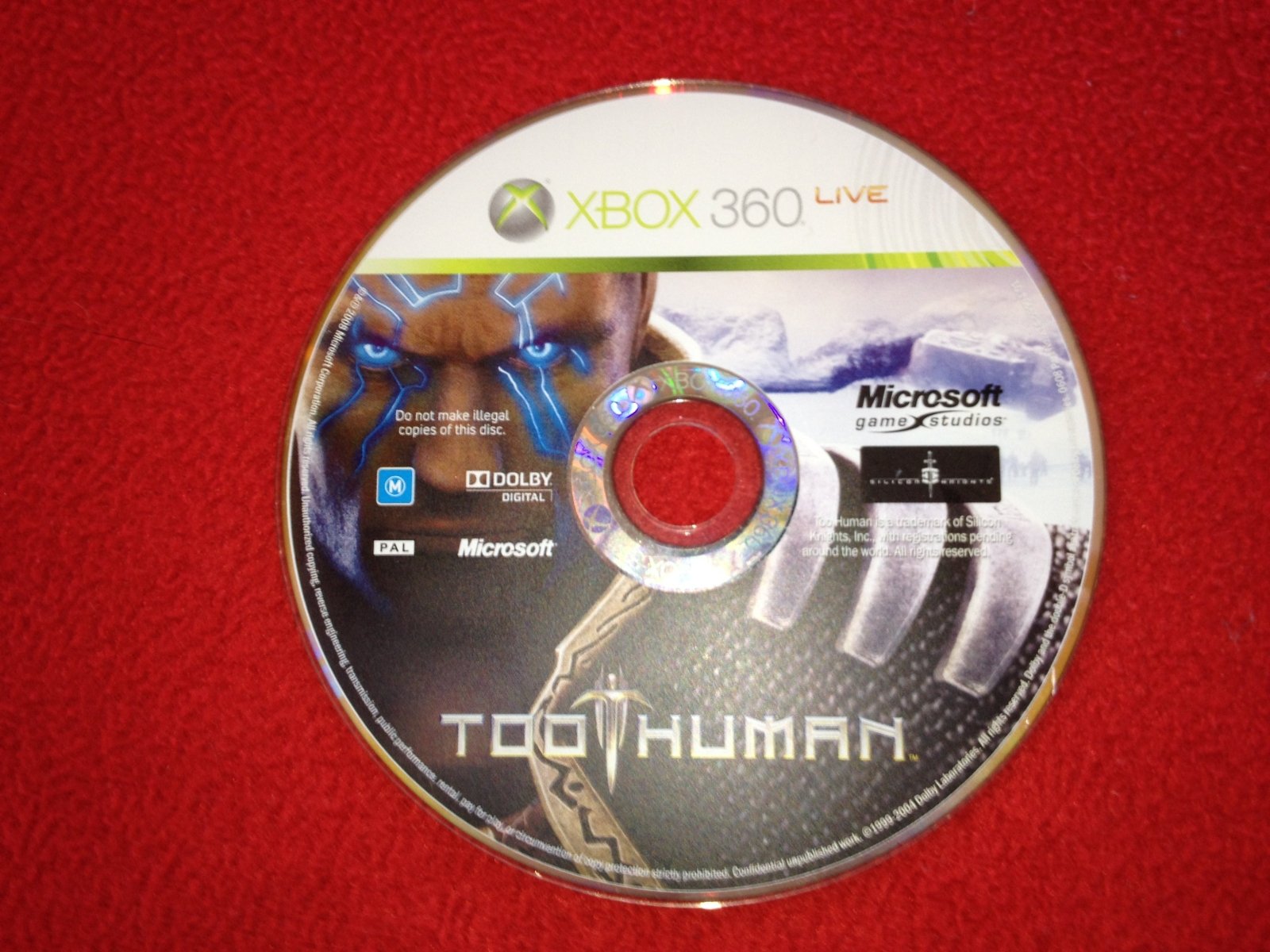 Too Human - XBOX360 Game - Xbox 360, Games, Action and adventure - Level Up Gaming NZ
