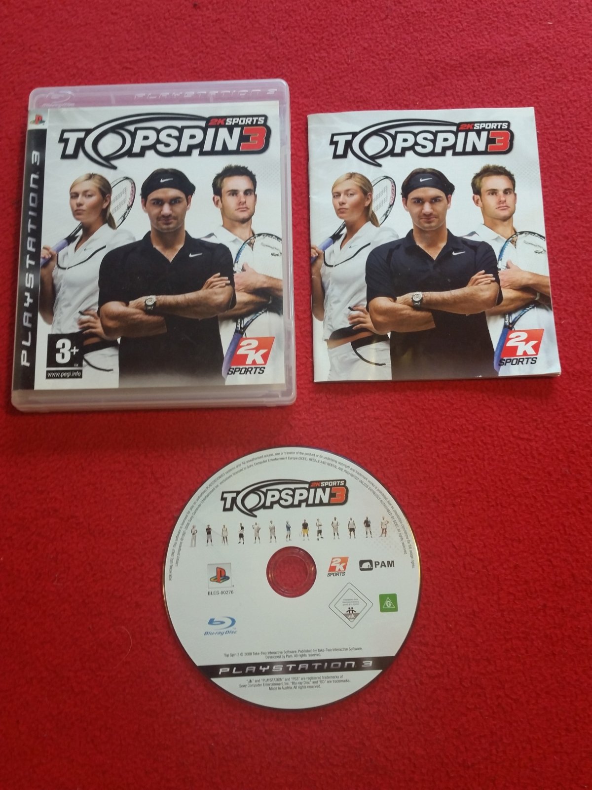 Top Spin 3 - 8/10! PS3 Game - PlayStation 3, Games, Sports - Level Up Gaming NZ