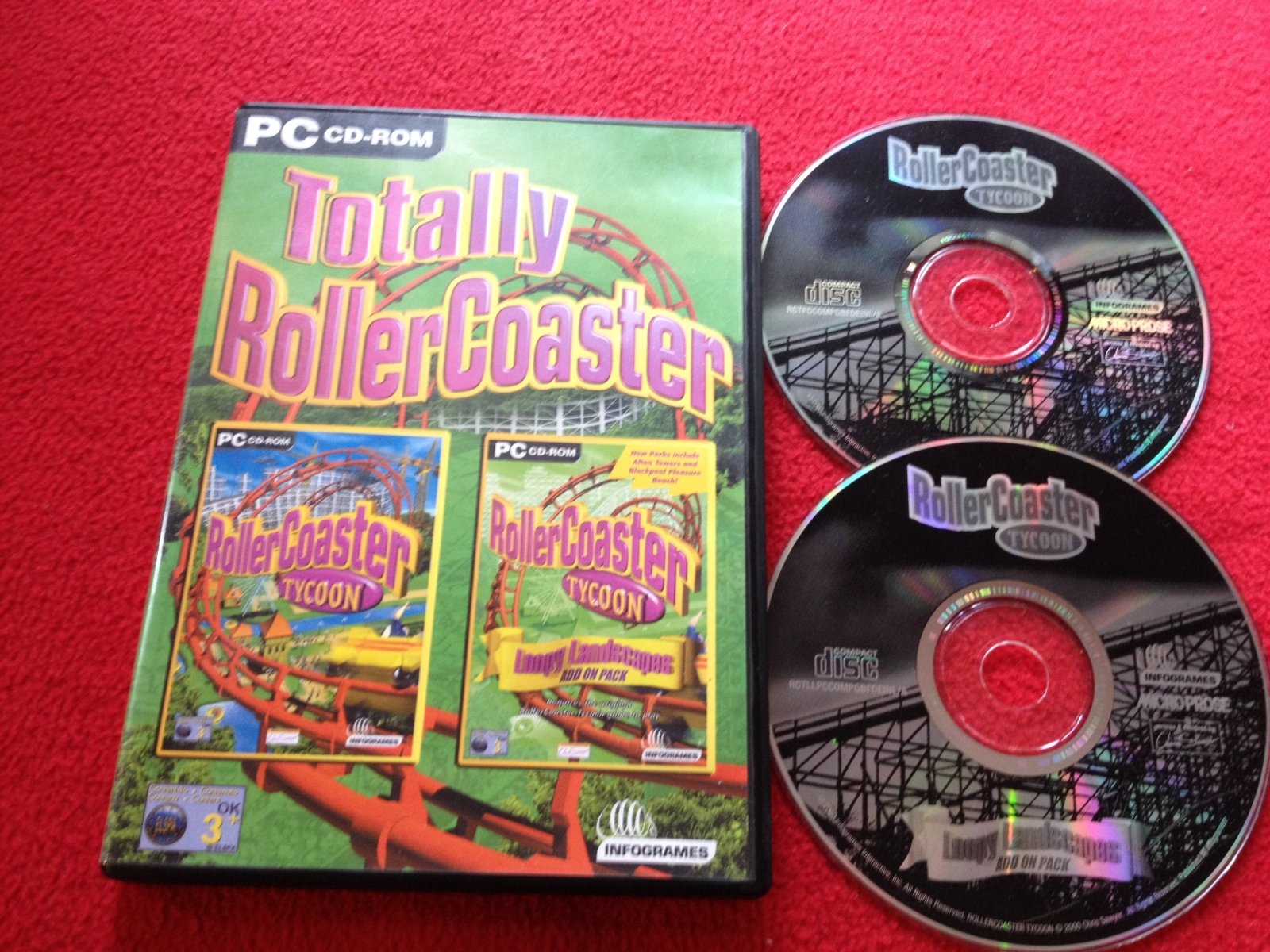 Roller Coaster Tycoon + Loopy Landscapes - PC - PC games, Simulation - Level Up Gaming NZ