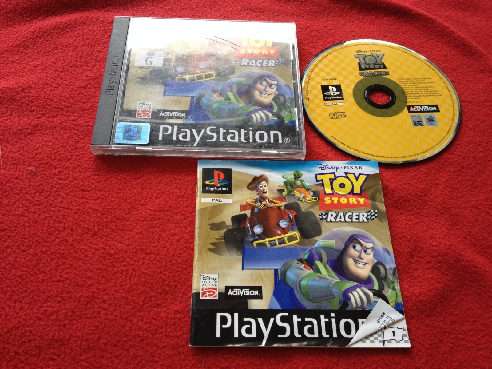 Toy Story Racer - PS1 Game – Level Up Gaming NZ