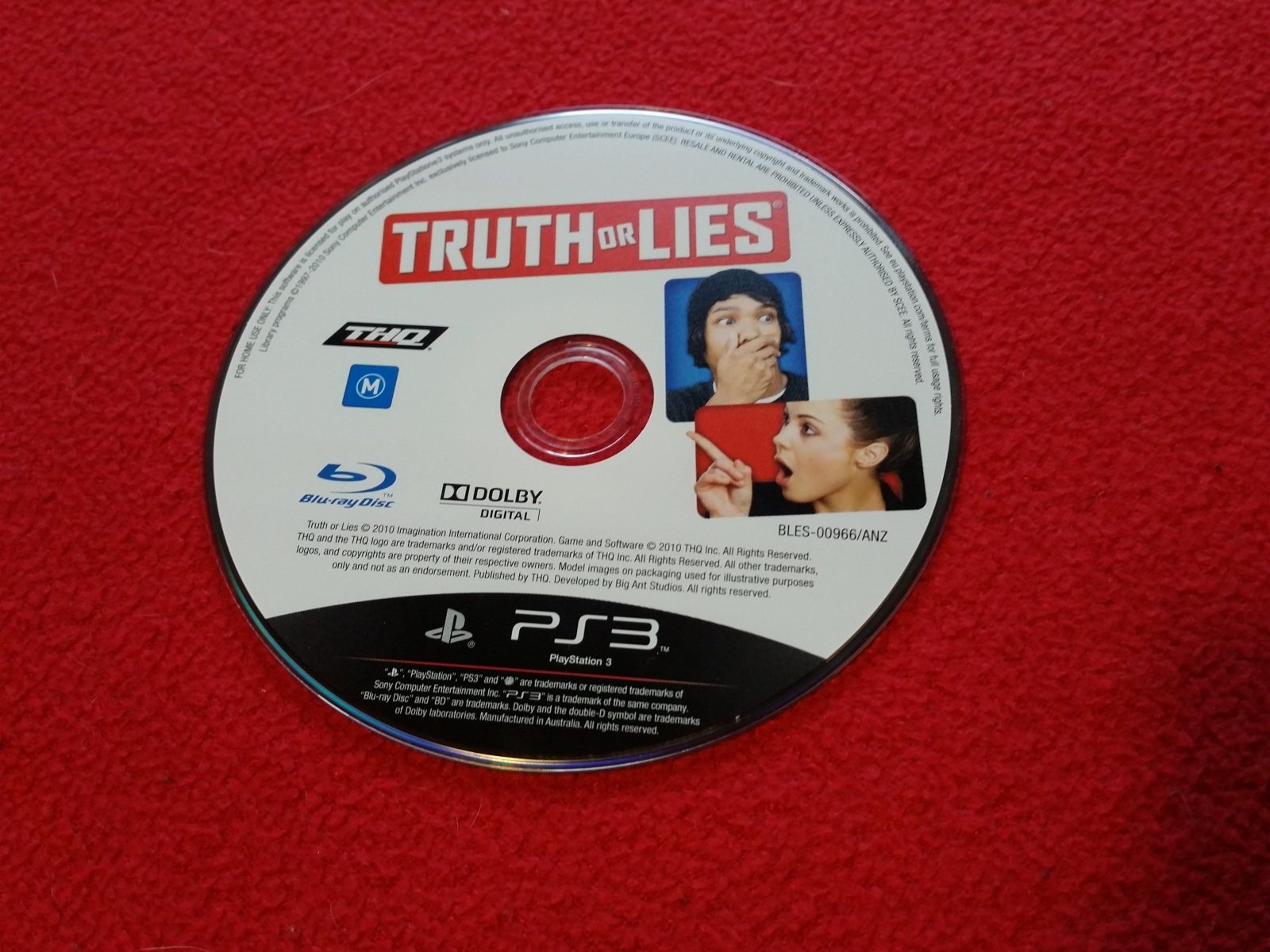 Truth or Lies - PS3 Game - PlayStation 3, Games, Music and party - Level Up Gaming NZ