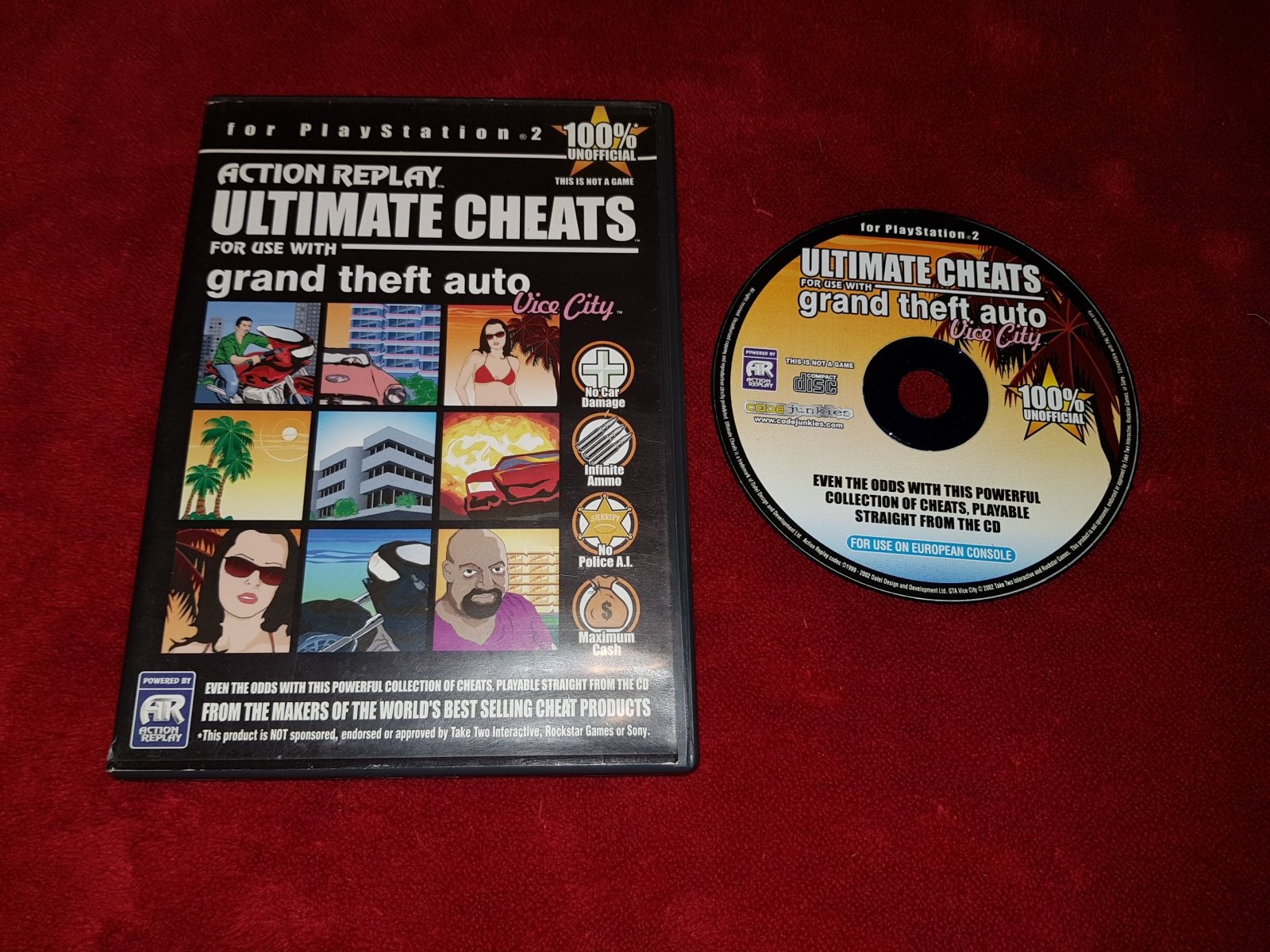 Ultimate Cheats for Grand Theft Auto Vice City - PS2 Game - PlayStation 2, Games, Action and adventure - Level Up Gaming NZ