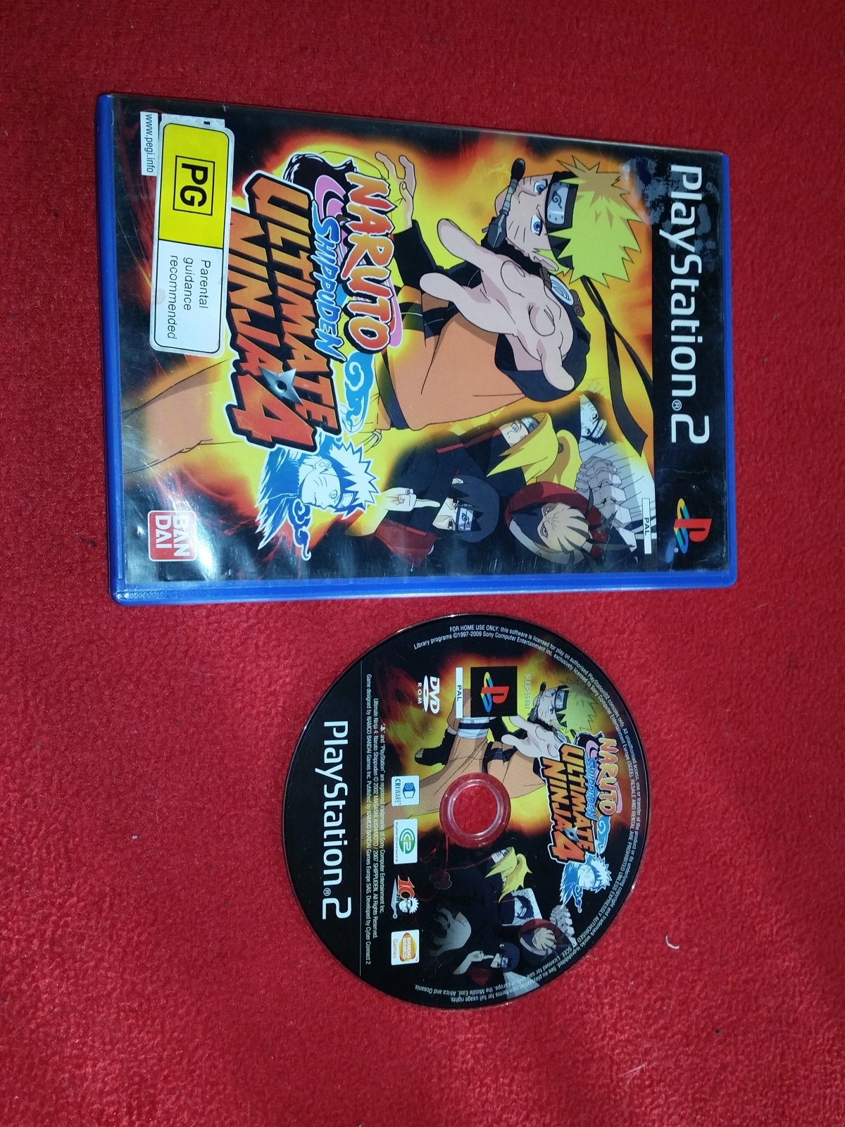 Ultimate Ninja 4: Naruto Shippuden - PS2 Game - PlayStation 2, Games, Fighting - Level Up Gaming NZ