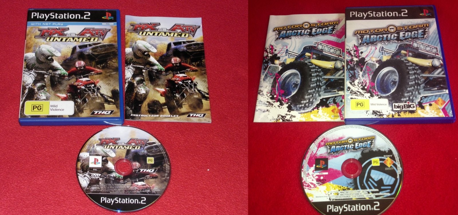 Arctic Edge and MX vs. ATV Untamed - PS2 Games - PlayStation 2, Games, Driving and racing - Level Up Gaming NZ