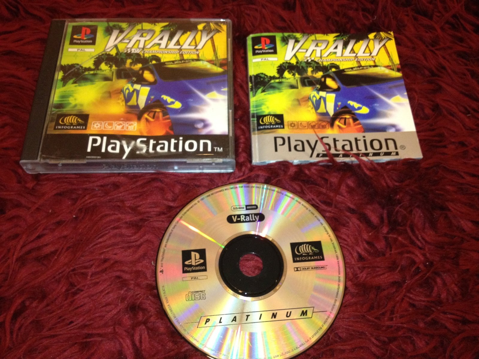 V - Rally Championship Edition - PS1 Game - PlayStation, Games, Driving and racing - Level Up Gaming NZ