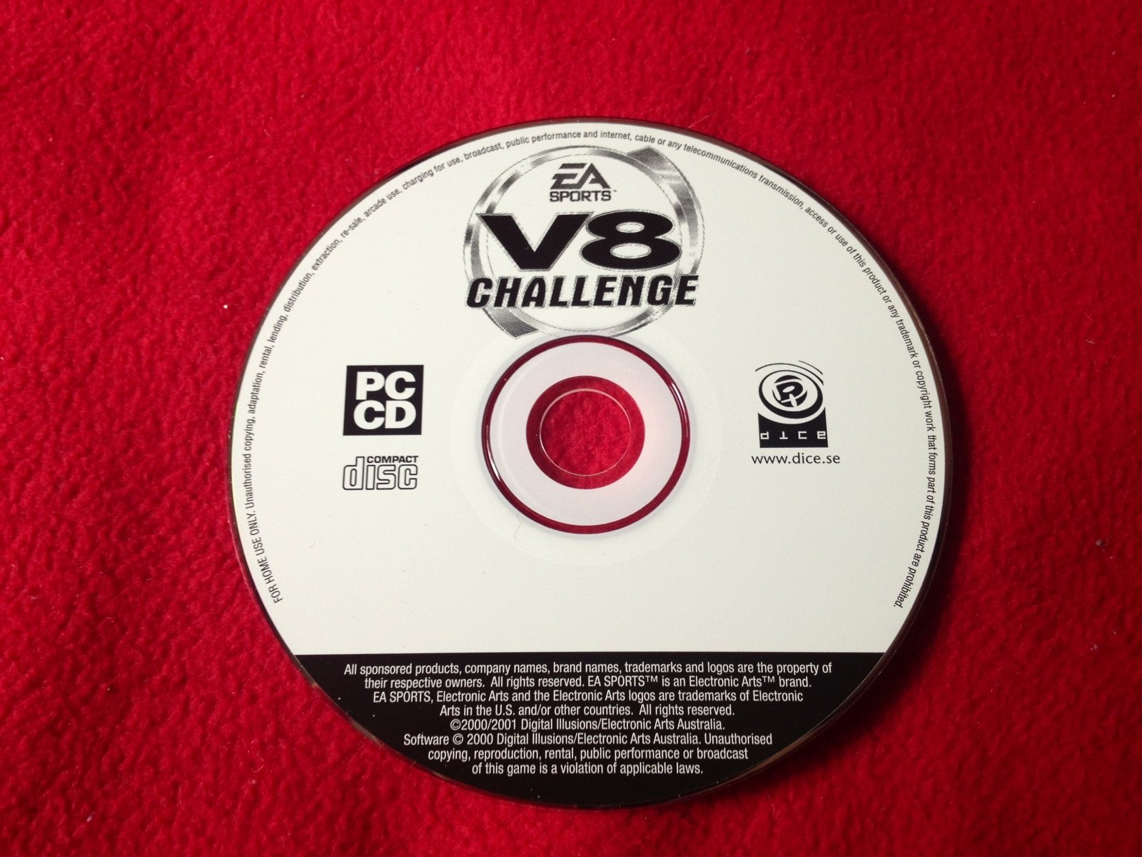 V8 Challenge - RARE PC Game - PC games, Driving and racing - Level Up Gaming NZ