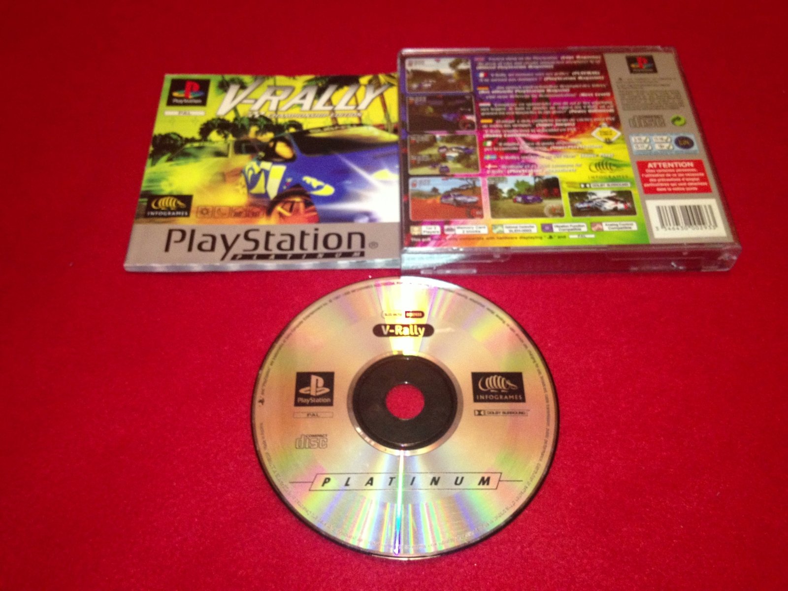 V - Rally Championship Edition - PS1 Game - PlayStation, Games, Driving and racing - Level Up Gaming NZ