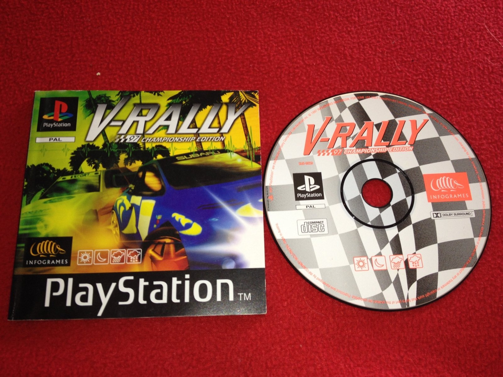 V - Rally 97 Championship Edition - PS1 Game - PlayStation, Games, Driving and racing - Level Up Gaming NZ
