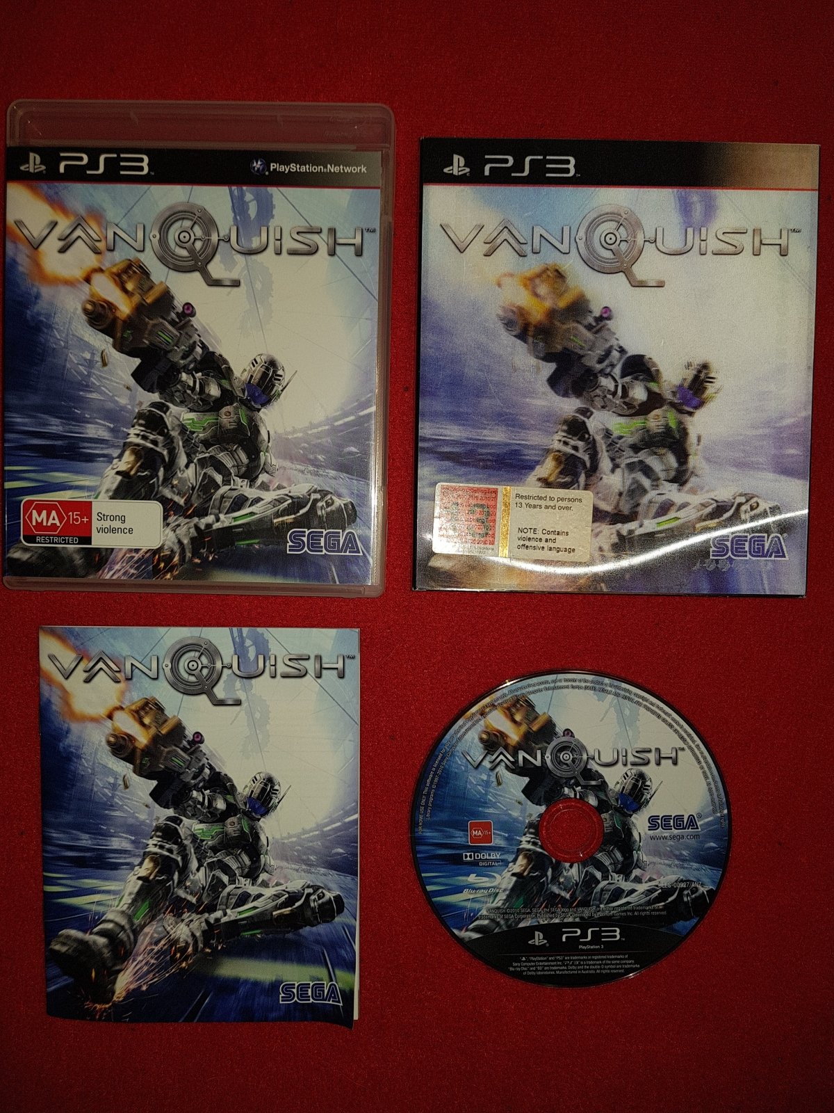Vanquish - 9/10! PS3 Game - PlayStation 3, Games, Shooter - Level Up Gaming NZ