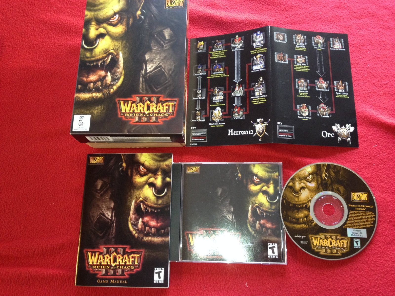 Warcraft 3: Reign of Chaos - PC + MAC Game - PC games, Strategy and puzzle - Level Up Gaming NZ