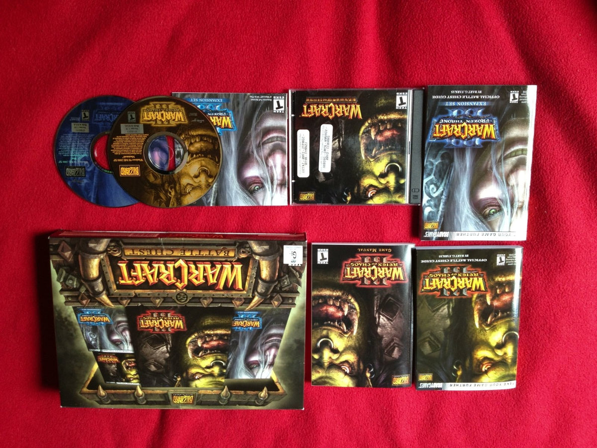 WarCraft BattleChest - RARE and BOXED PC Game - PC games, Strategy and puzzle - Level Up Gaming NZ
