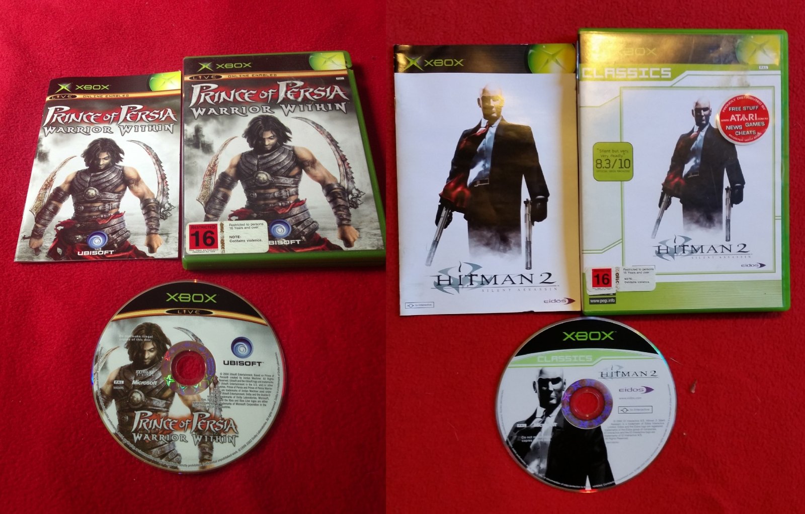 Prince of Persia and Hitman - XBOX Games - Xbox, Games, Action and adventure - Level Up Gaming NZ