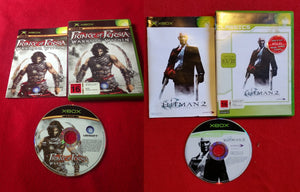 Prince of Persia and Hitman - XBOX Games