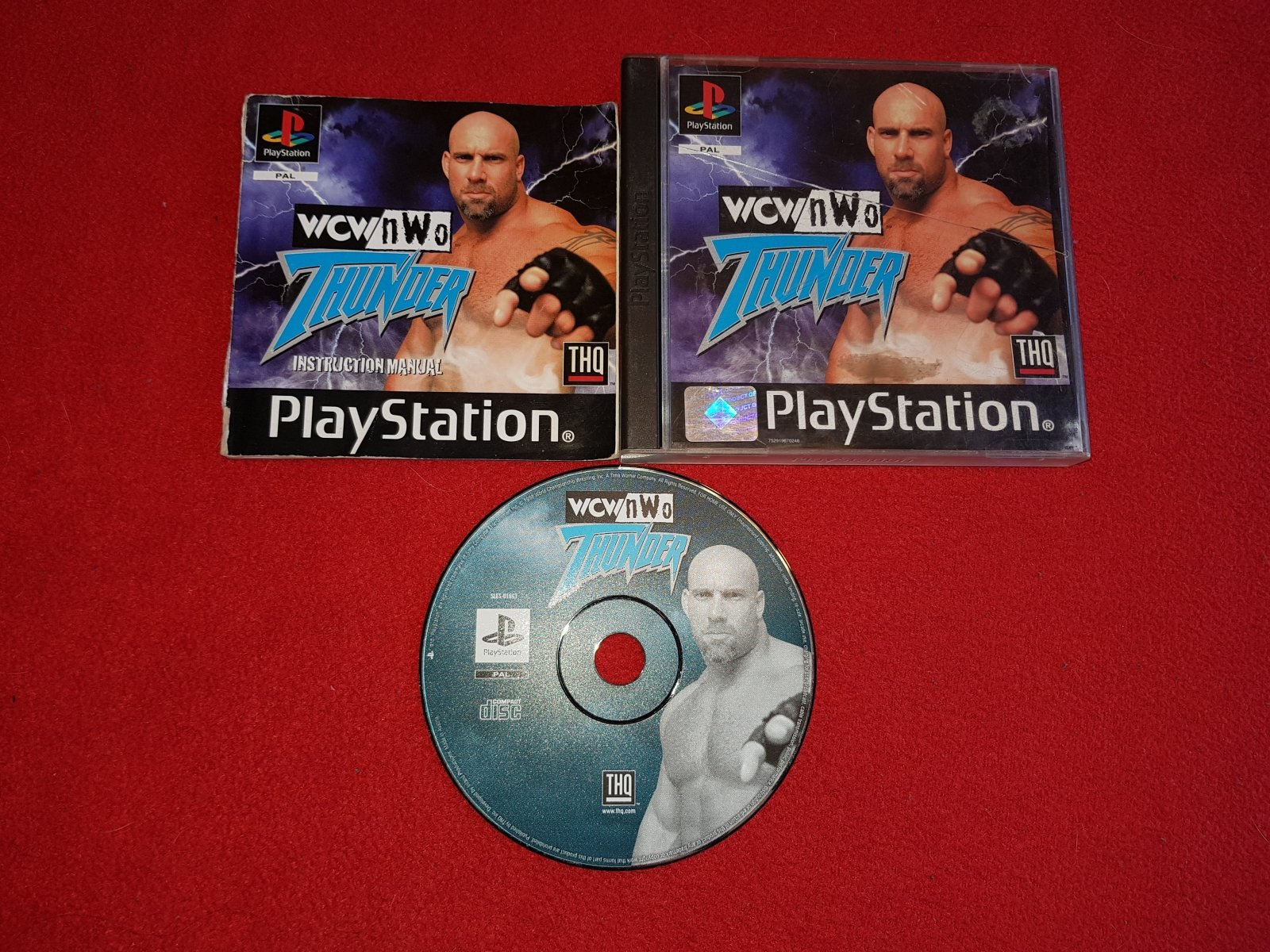 WCW/NWO Thunder - PS1 Game - PlayStation, Games, Fighting - Level Up Gaming NZ