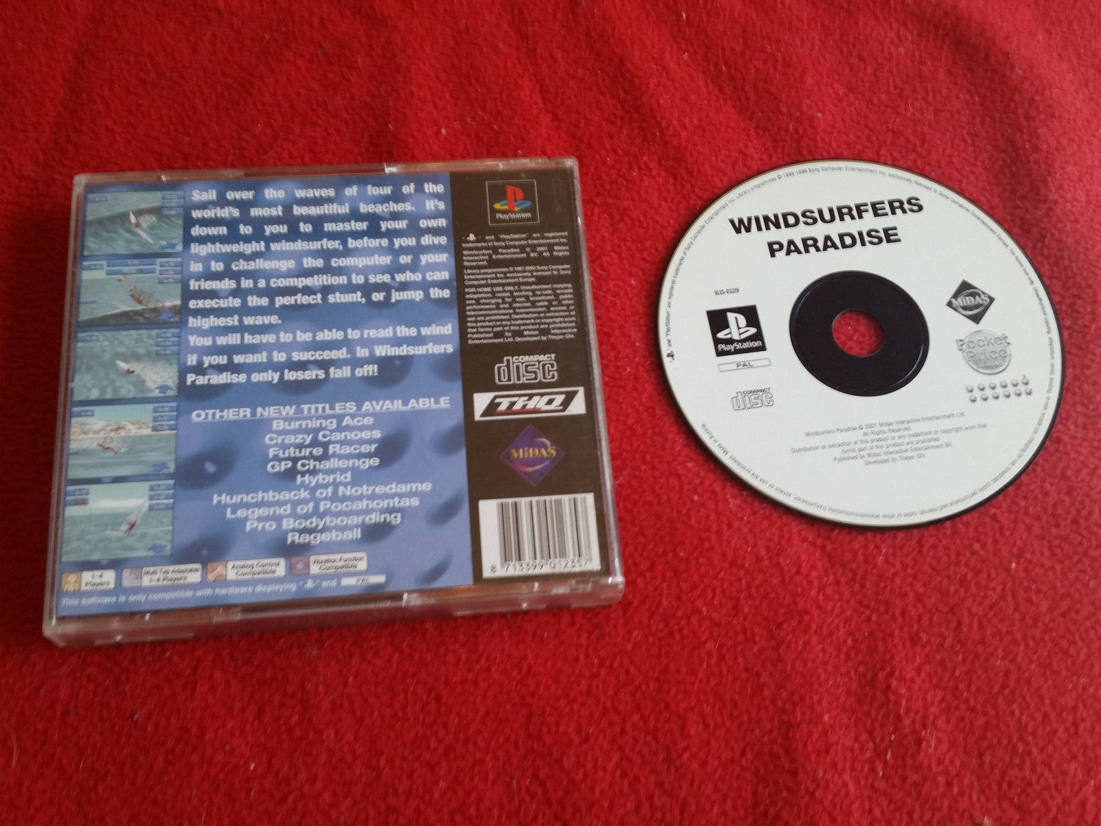 Windsurfers Paradise - PS1 Game - PlayStation, Games, Sports - Level Up Gaming NZ