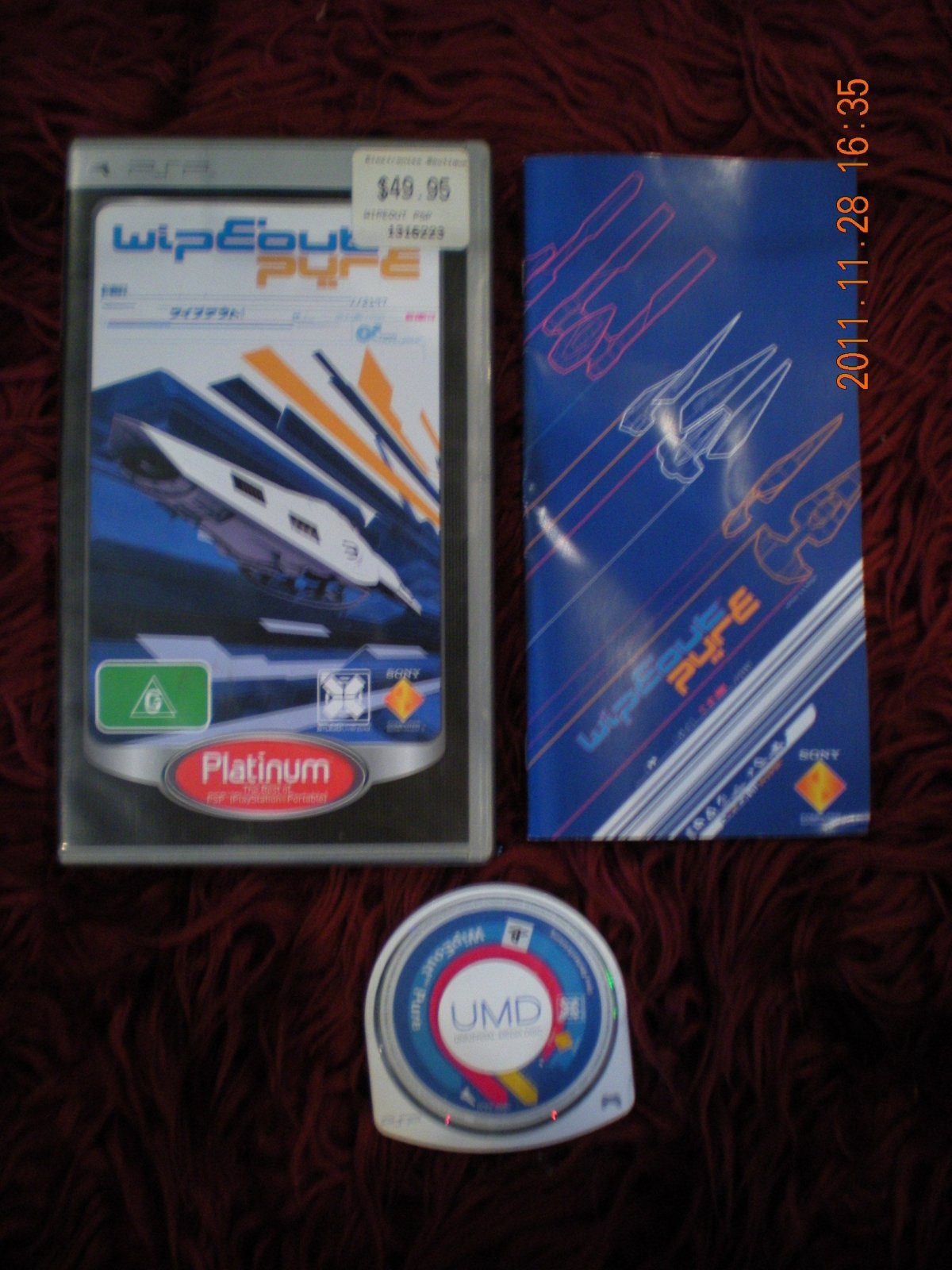 WipEout Pure - PSP Game - Play Station Portable (PSP), Games, Driving and Racing - Level Up Gaming NZ