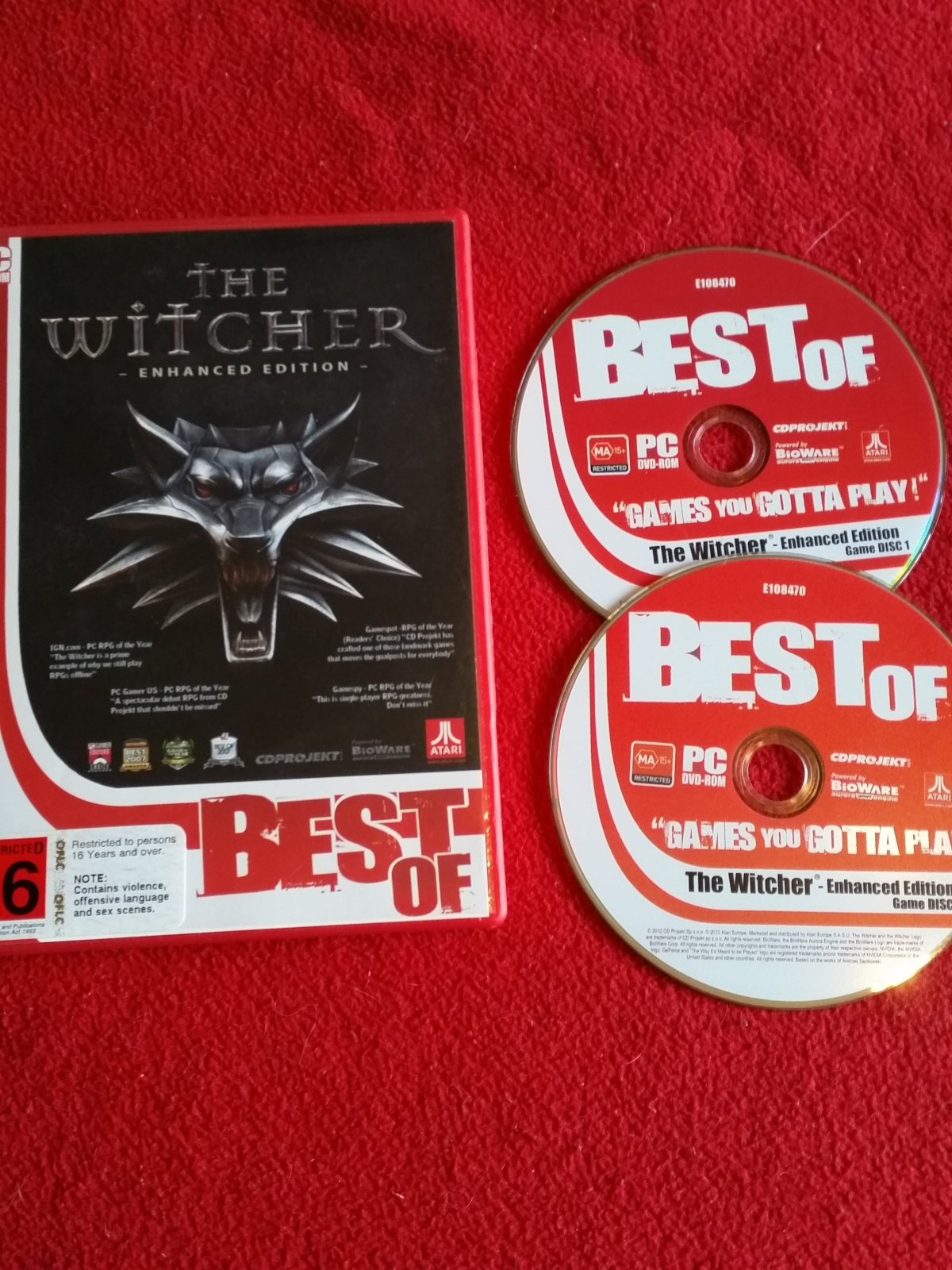 The Witcher: Enhanced Edition - PC Game - PC games, Role playing - Level Up Gaming NZ