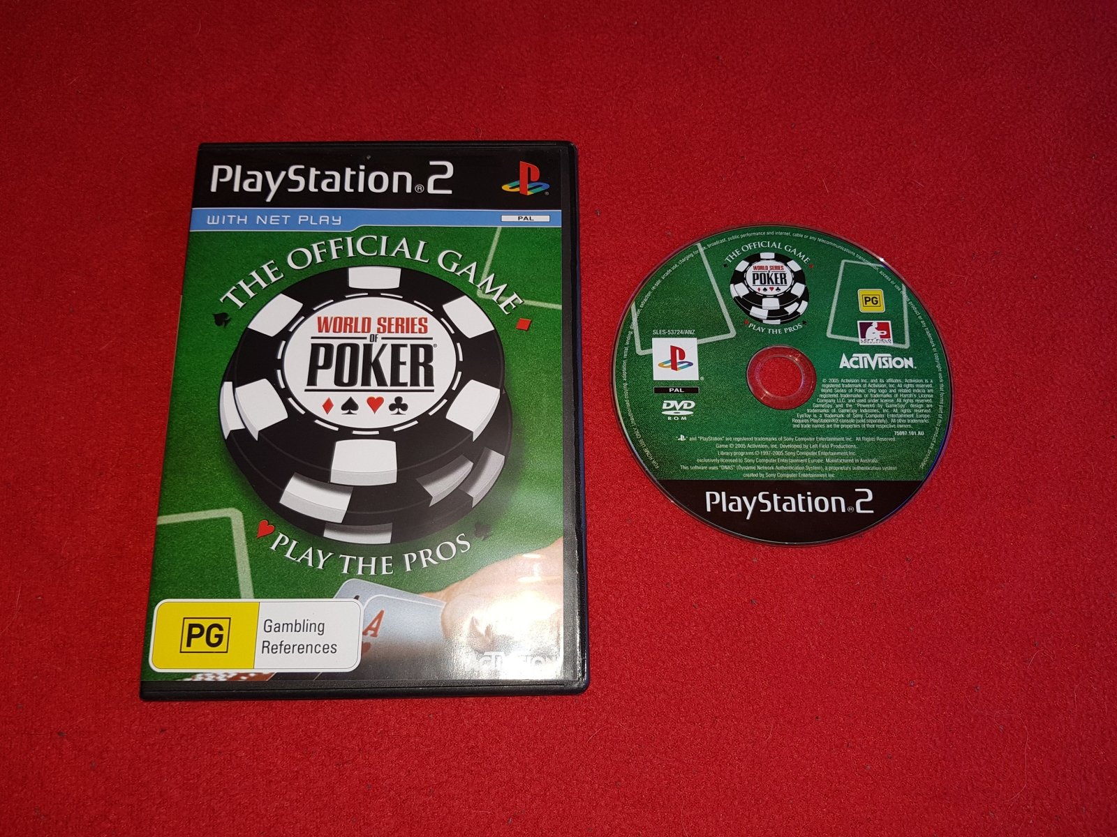 World Series of Poker - PS2 Game - PlayStation 2, Games, Simulation - Level Up Gaming NZ