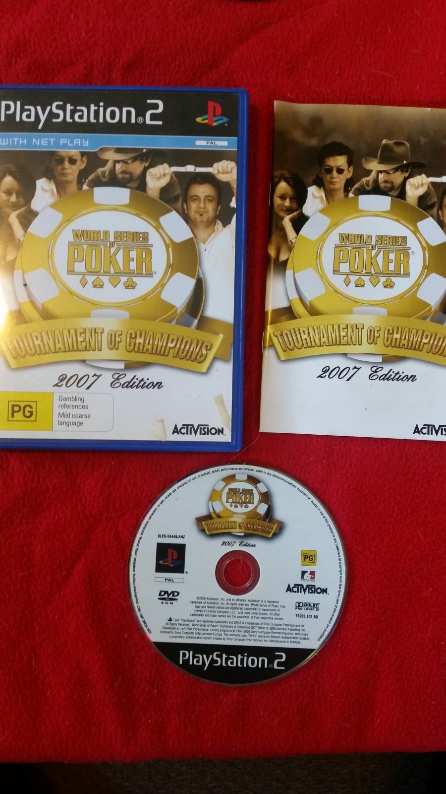 World Series of Poker: Tournament of Champions - PS2 Game - PlayStation 2, Games, Simulation - Level Up Gaming NZ
