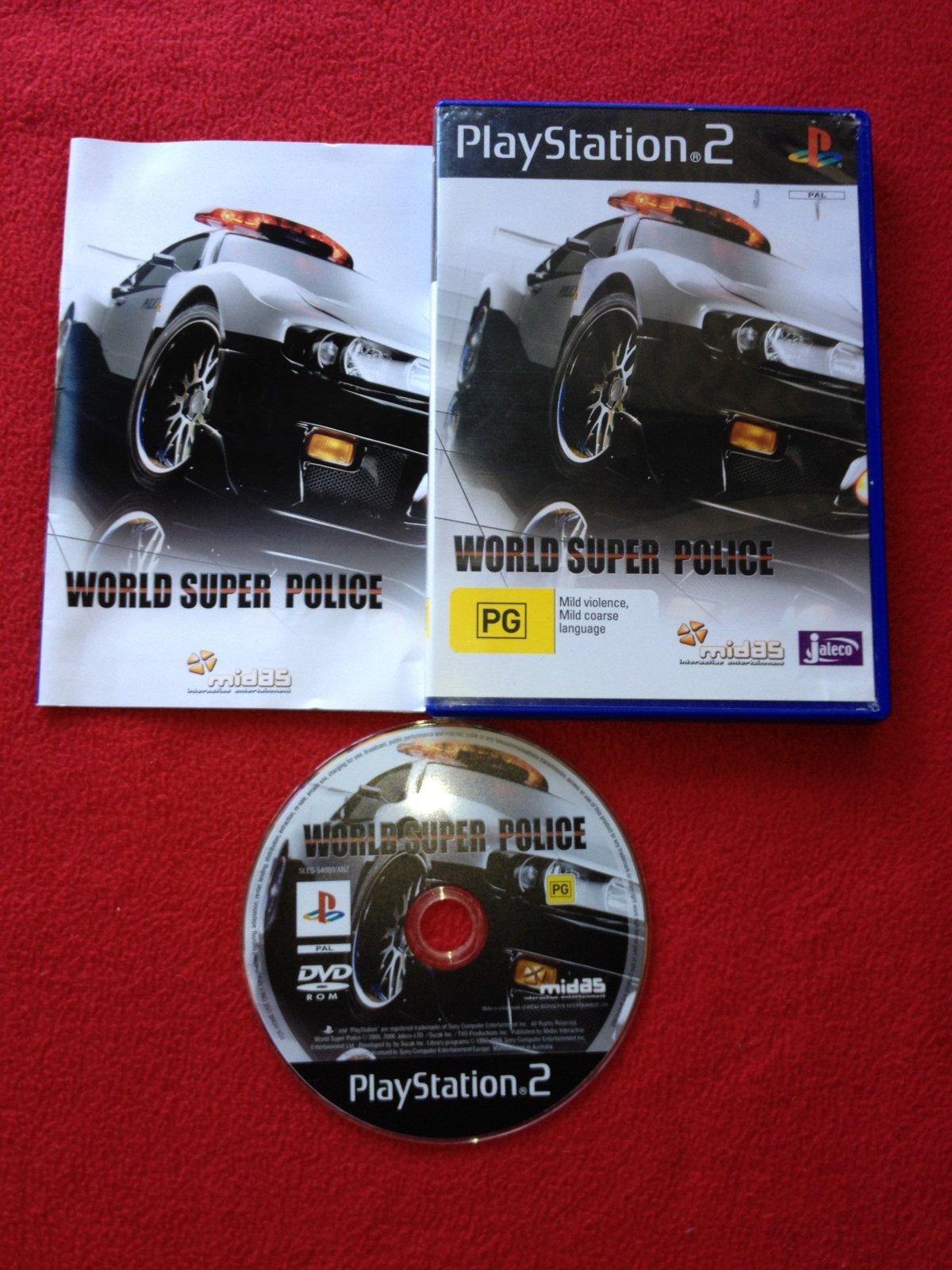World Super Police - PS2 Game - PlayStation 2, Games, Driving and racing - Level Up Gaming NZ