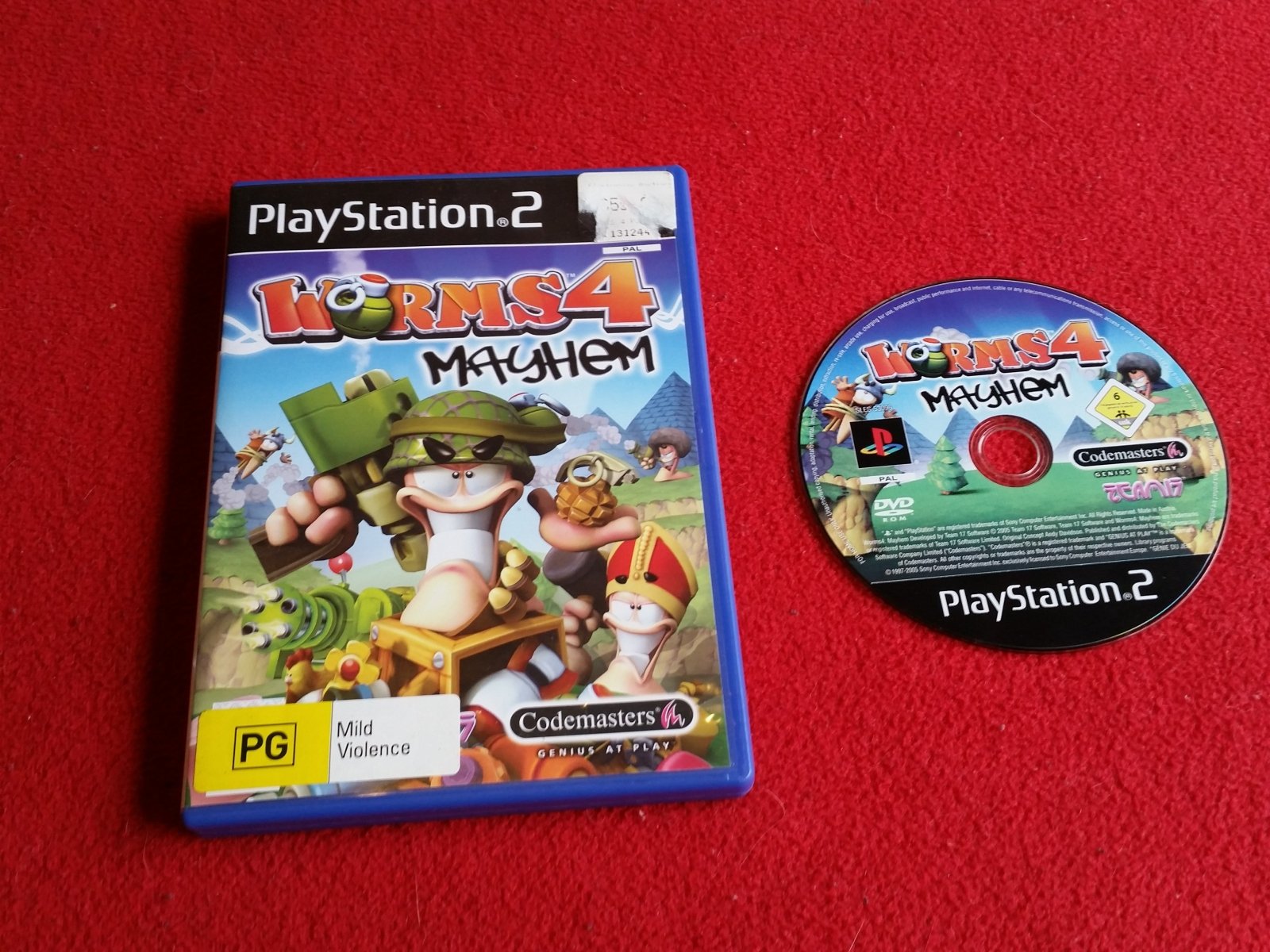 Worms 4: Mayhem - PS2 Game - PlayStation 2, Games, Strategy and puzzle - Level Up Gaming NZ