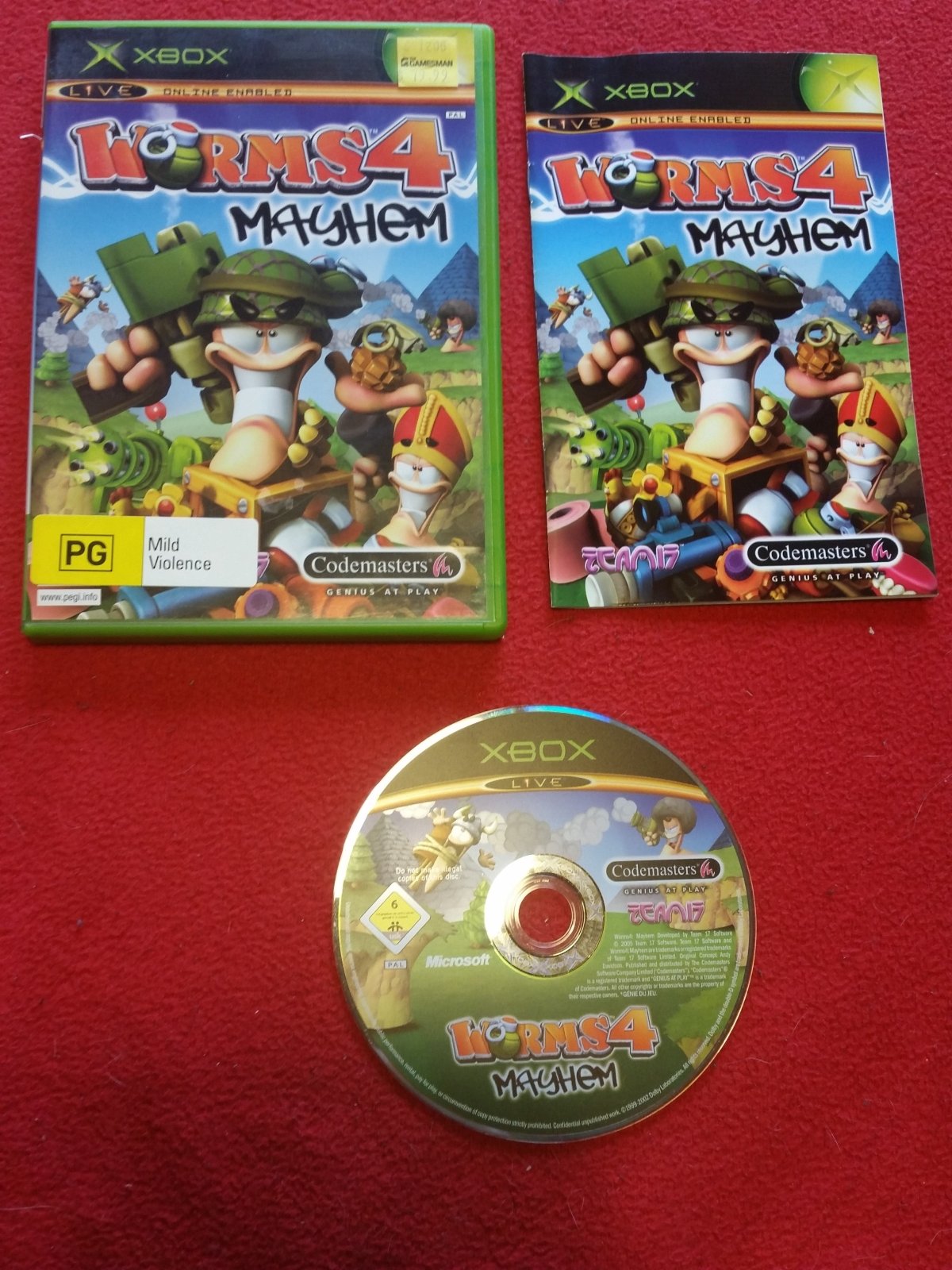 Worms 4: Mayhem - XBOX Game - Xbox, Games, Strategy and puzzle - Level Up Gaming NZ