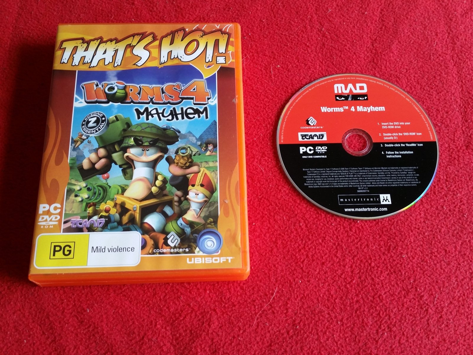 Worms 4: Mayhem - PC Game - PC games, Strategy and puzzle - Level Up Gaming NZ
