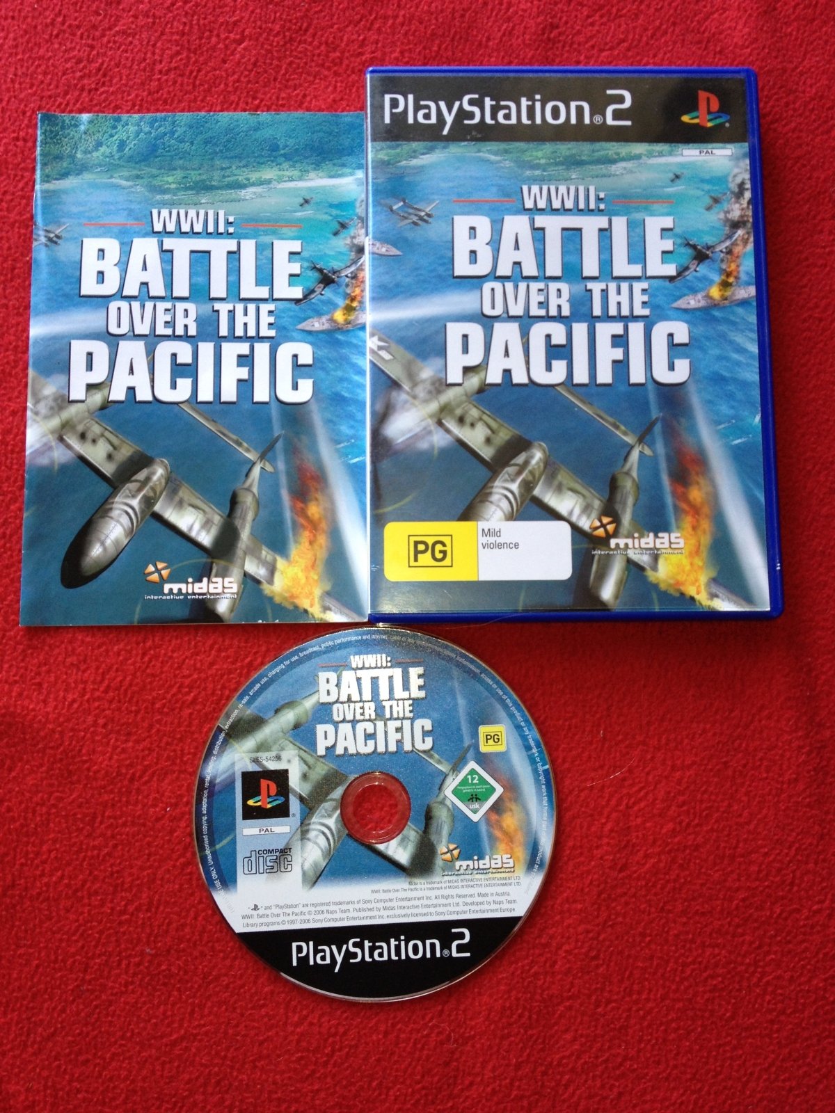 WWII: Battle Over The Pacific - PS2 Game - PlayStation 2, Games, Simulation - Level Up Gaming NZ