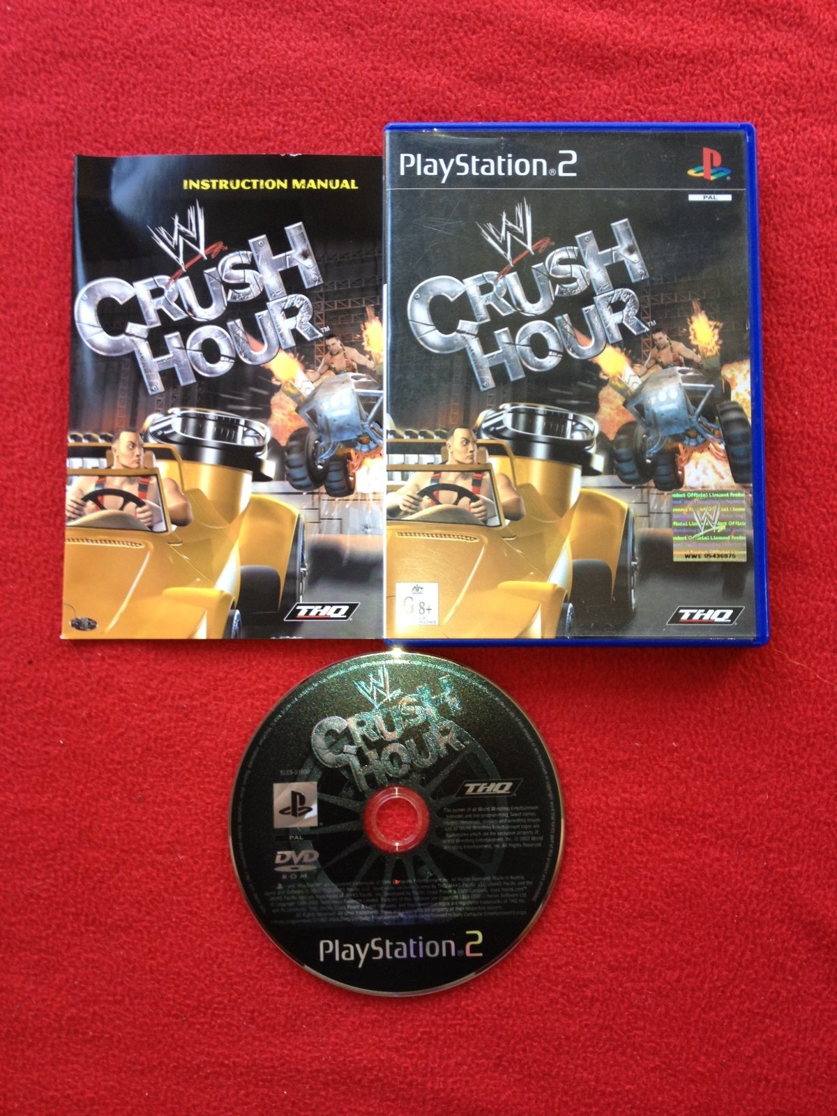 WWE Crush Hour - PS2 Game - PlayStation 2, Games, Driving and racing - Level Up Gaming NZ