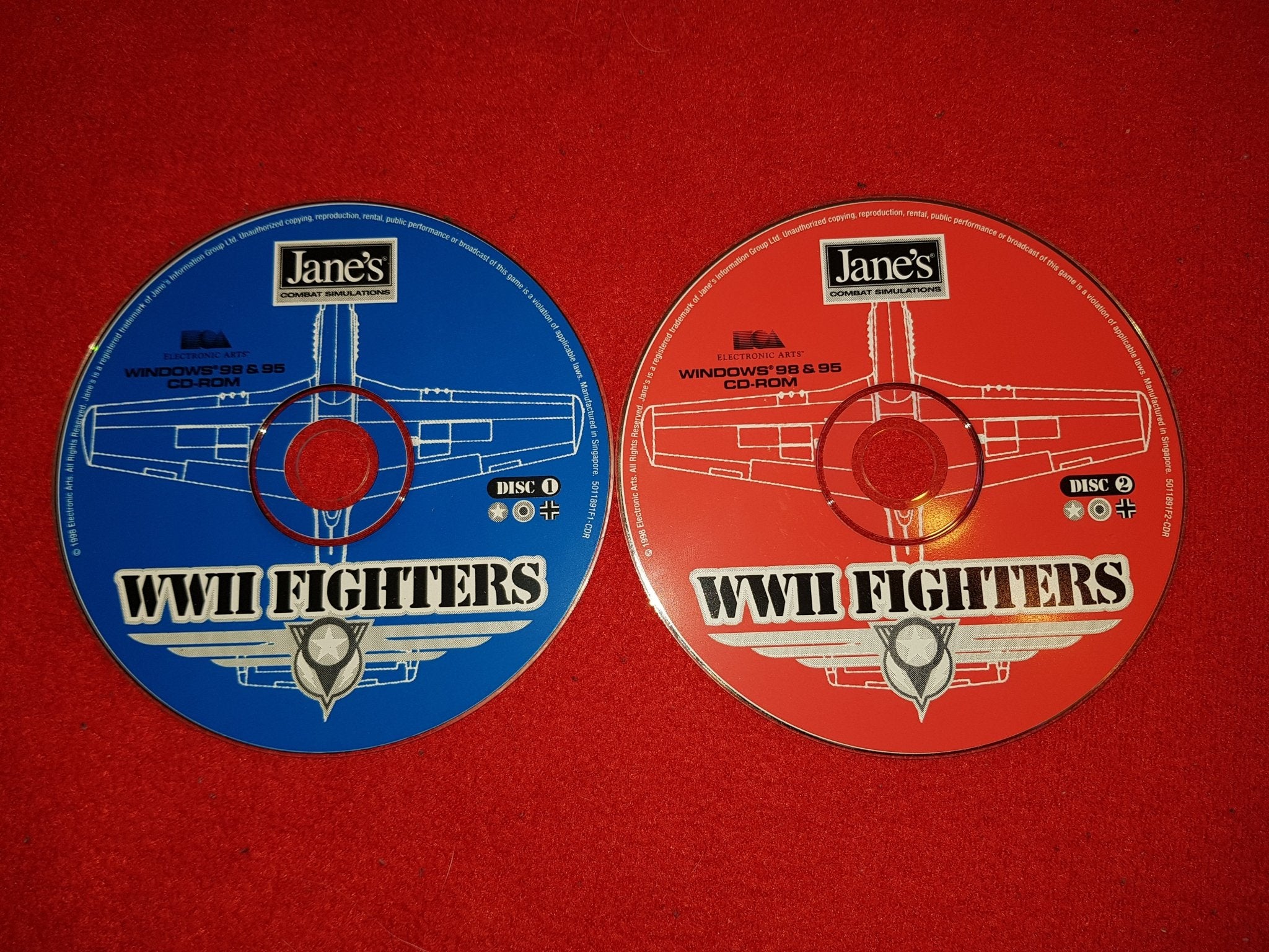 Jane's: WWII Fighters - RARE Flying Sim PC Game - PC / Computer - PC games, Simulation - Level Up Gaming NZ