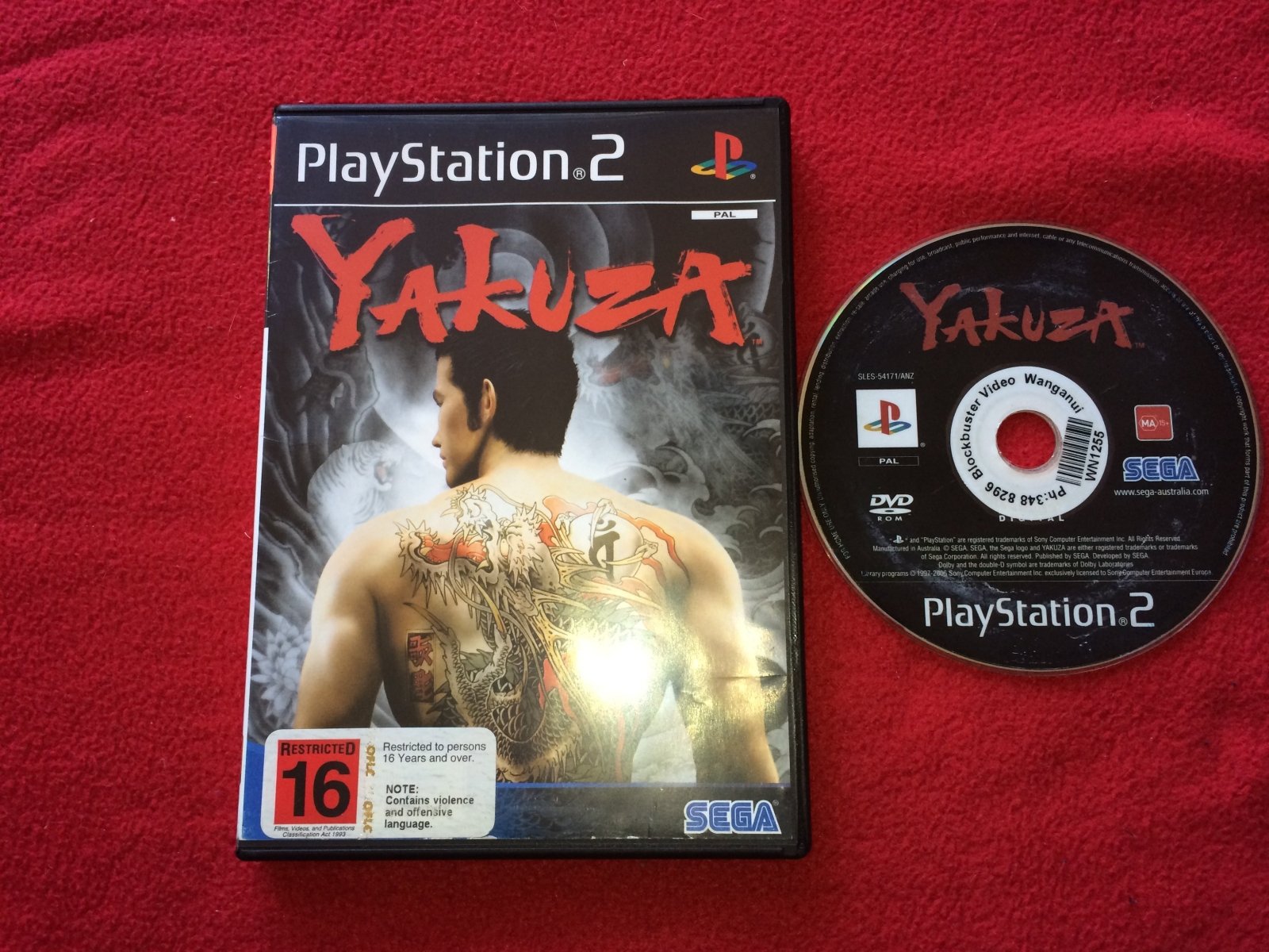 Yakuza - PS2 Game - PlayStation 2, Games, Action and adventure - Level Up Gaming NZ