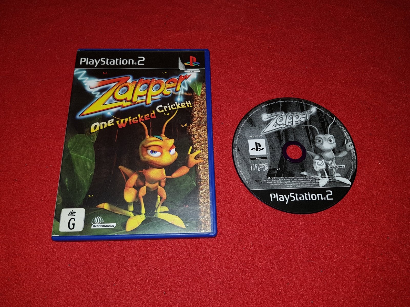 Zapper: One Wicked Cricket - PS2 Game - PlayStation 2, Games, Action and adventure - Level Up Gaming NZ