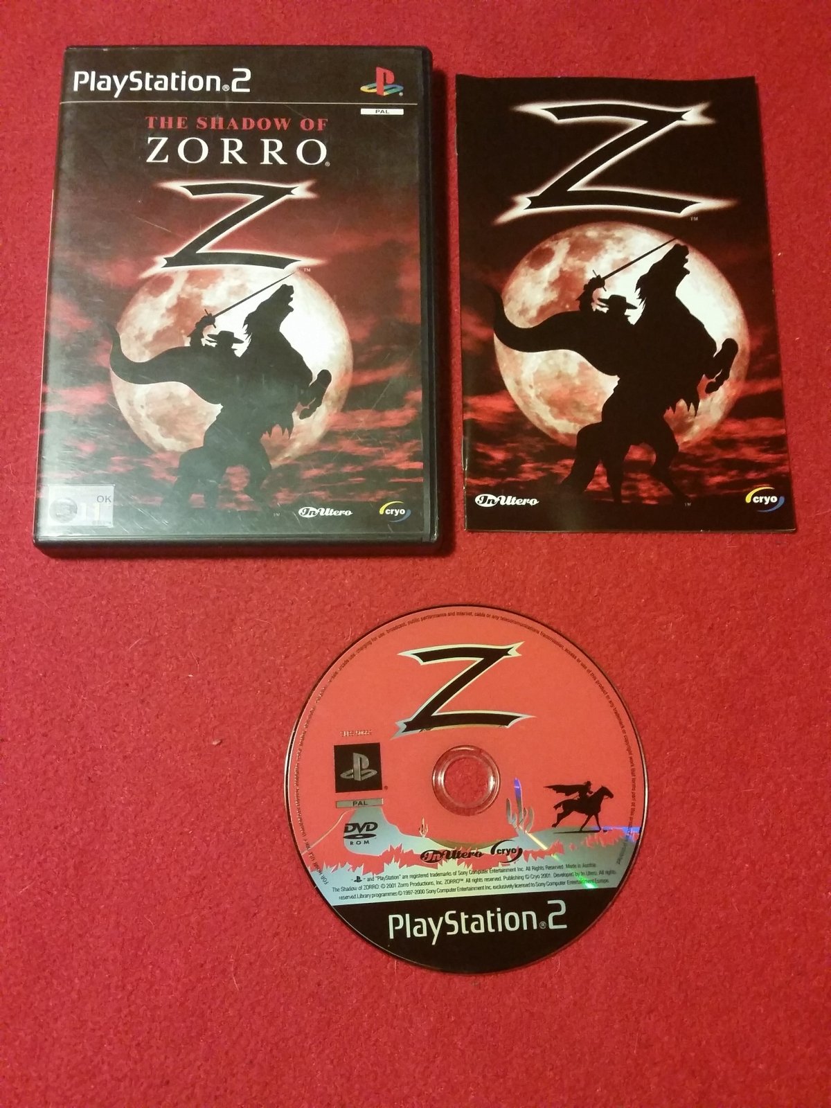 The Shadow of Zorro - PS2 Game - PlayStation 2, Games, Action and adventure - Level Up Gaming NZ